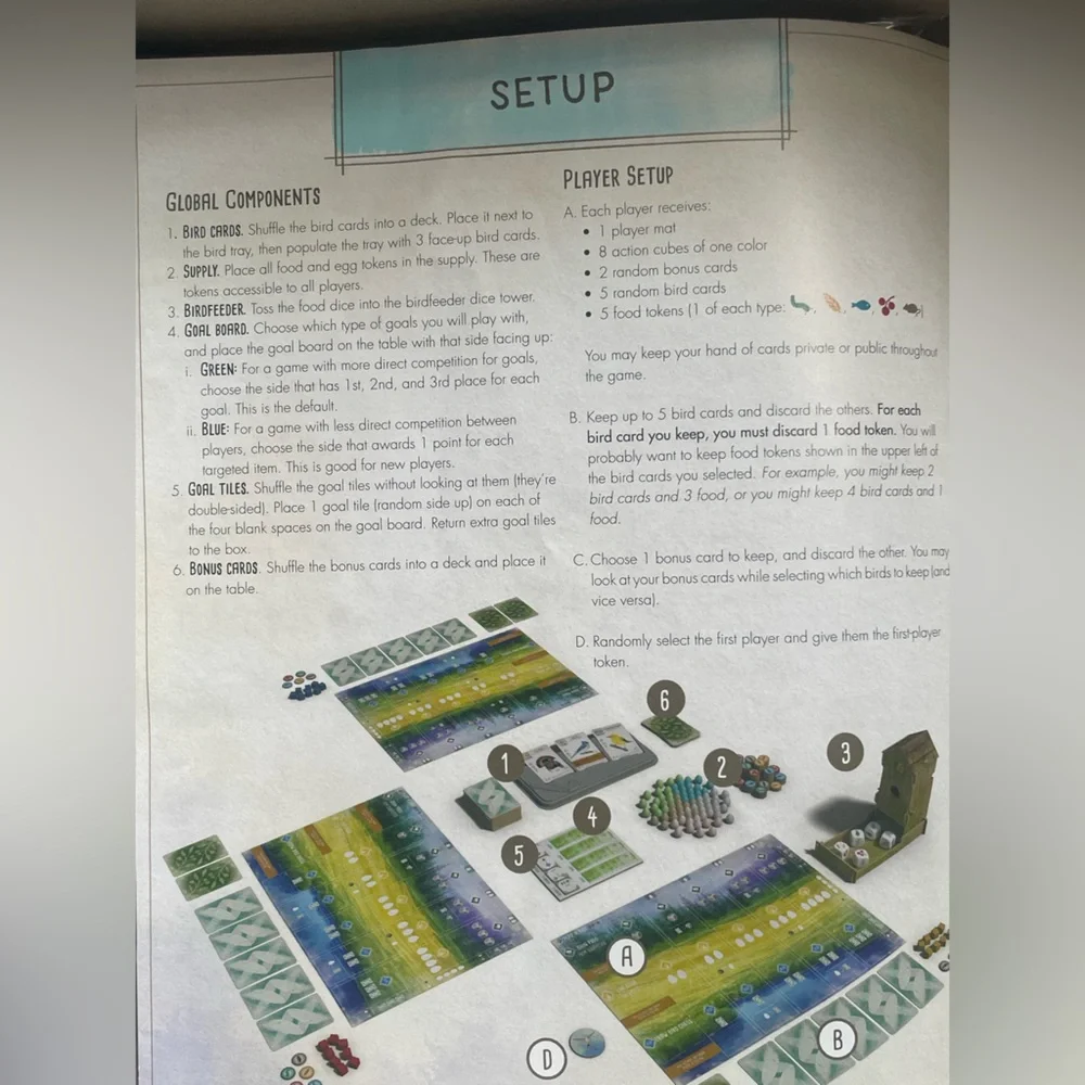 Wingspan Board Game by Stonemaier Games — White and Orange Bird Artwork - Picture 13 of 15